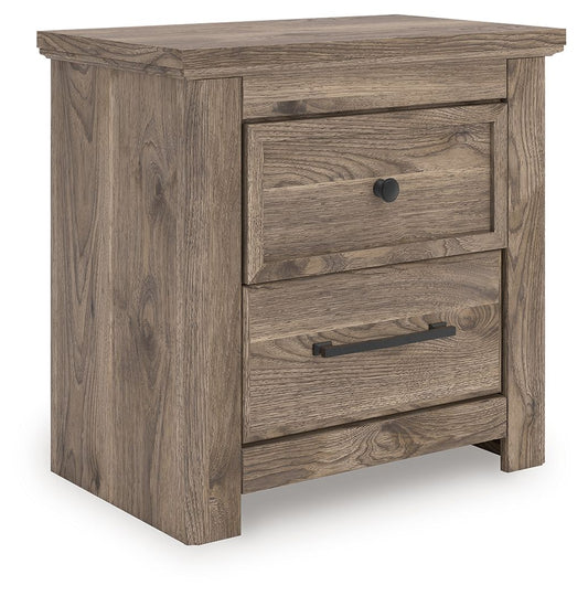 Rusticott - Brown - Two Drawer Night Stand